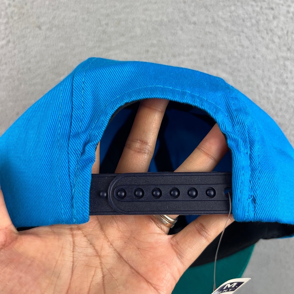 New BUM Equipment Kids Vintage Snapback Hat Blue Teal Baseball Cap ASST-12 - Picture 4 of 6